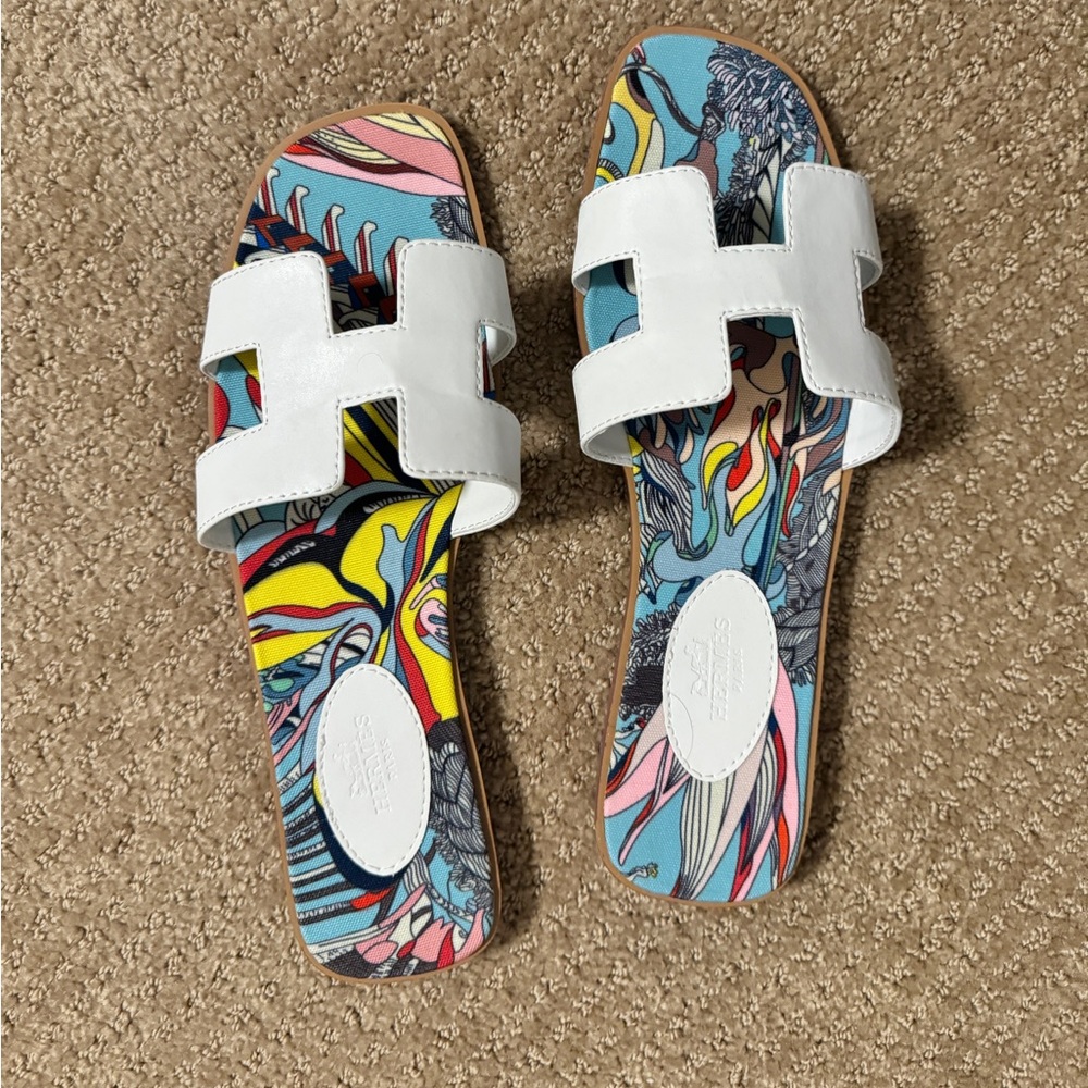 White Sandals